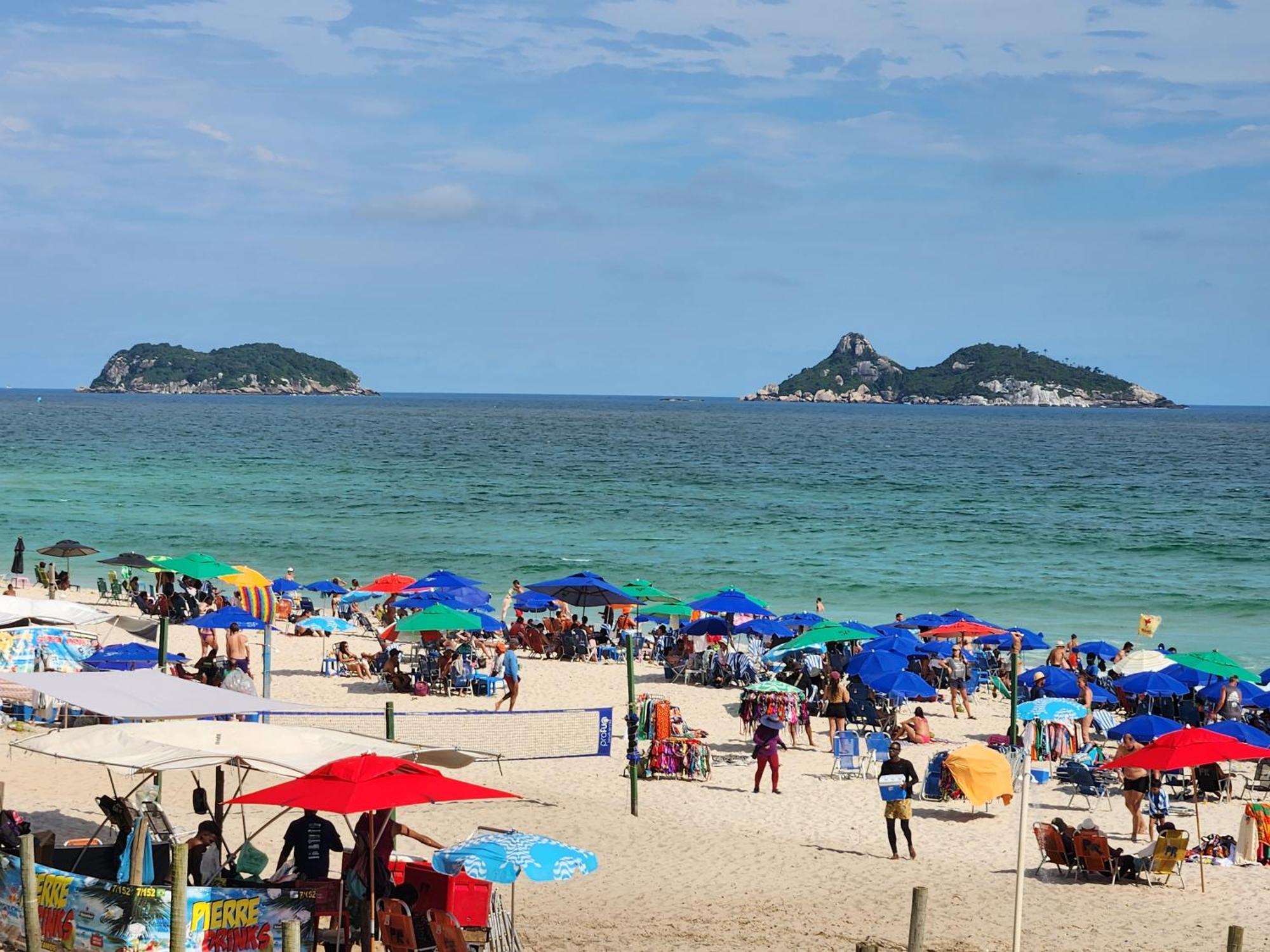 Apartamento Barramares Flat - Condominio Em Frente A Praia Da Barra Da Tijuca Rio de Janeiro Luaran gambar