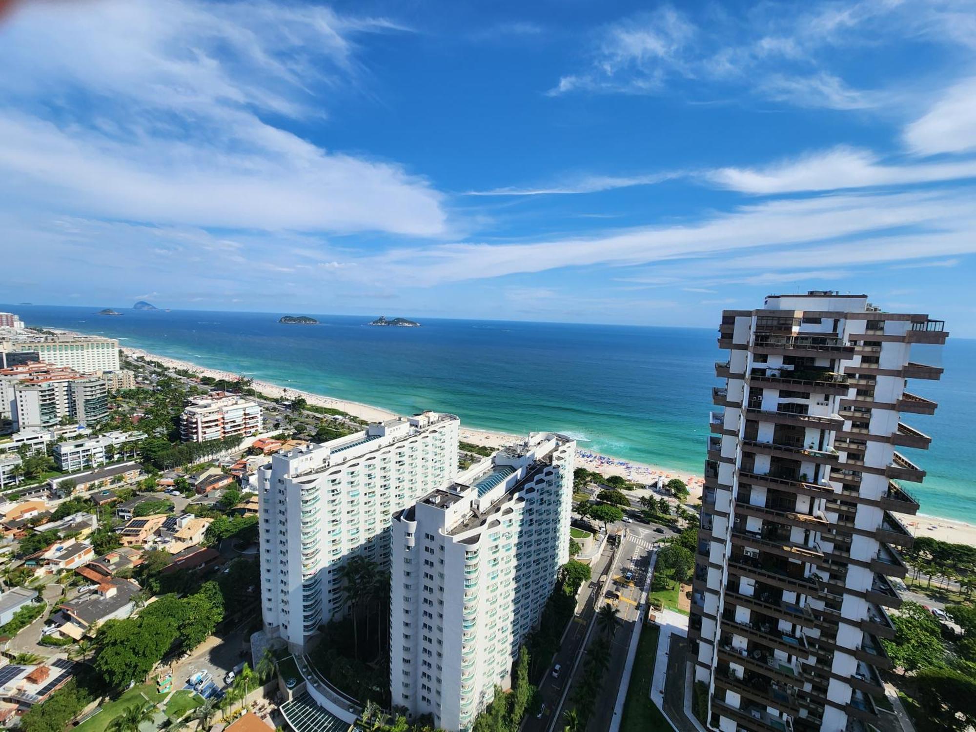 Apartamento Barramares Flat - Condominio Em Frente A Praia Da Barra Da Tijuca Rio de Janeiro Luaran gambar