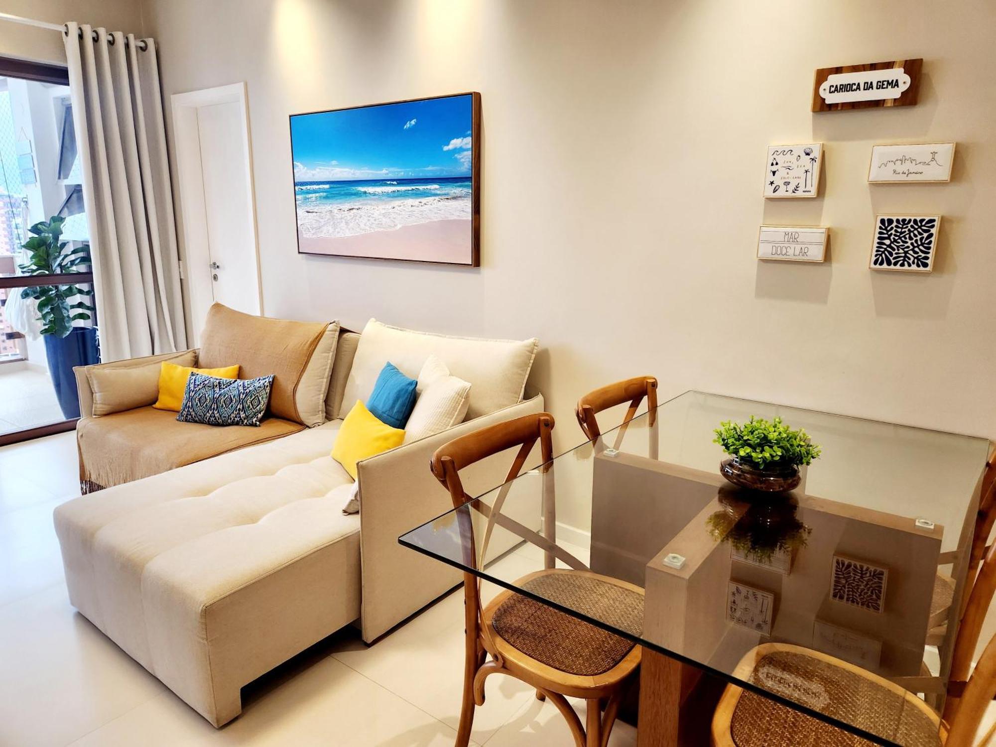 Apartamento Barramares Flat - Condominio Em Frente A Praia Da Barra Da Tijuca Rio de Janeiro Luaran gambar