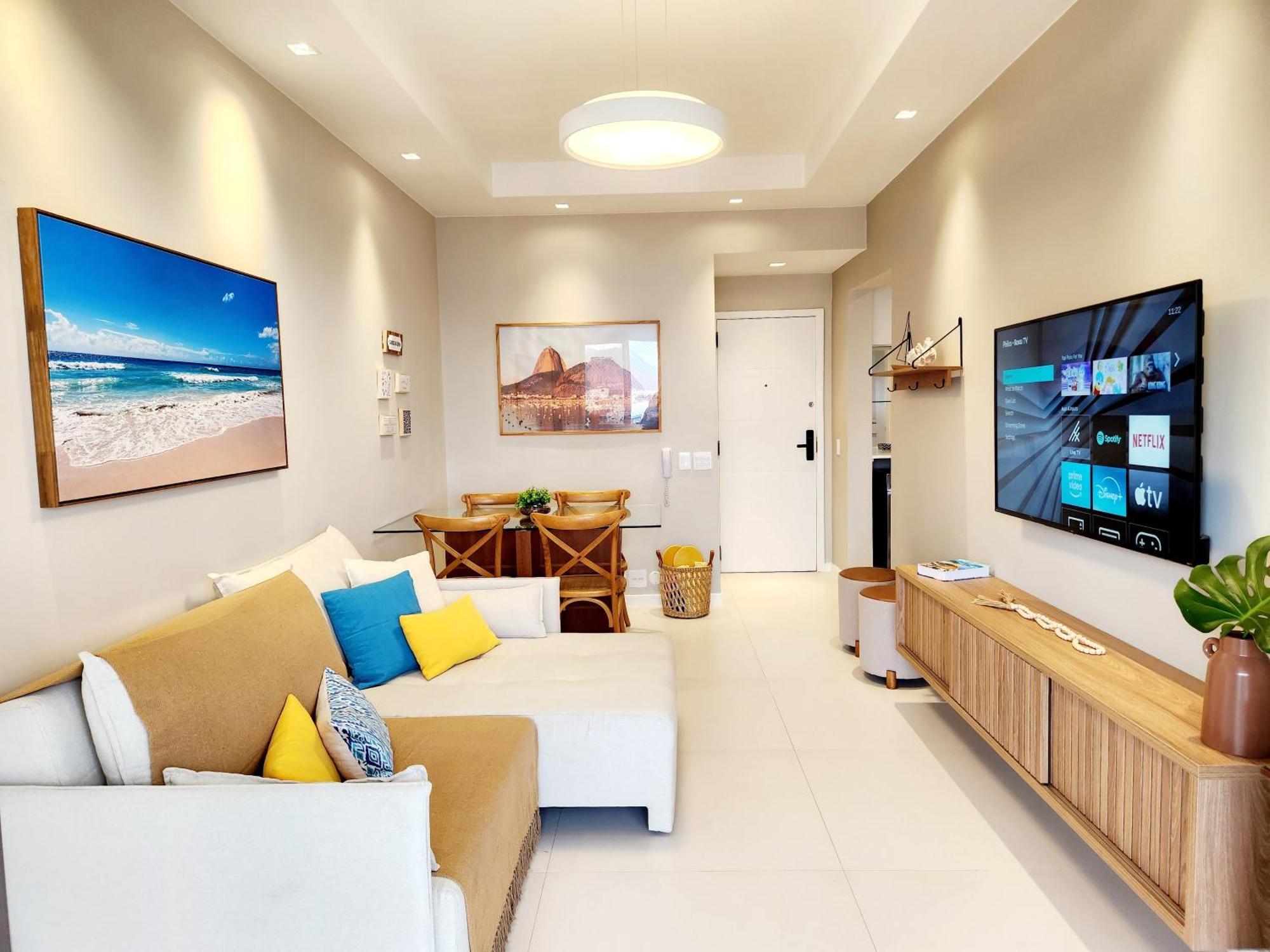 Apartamento Barramares Flat - Condominio Em Frente A Praia Da Barra Da Tijuca Rio de Janeiro Luaran gambar